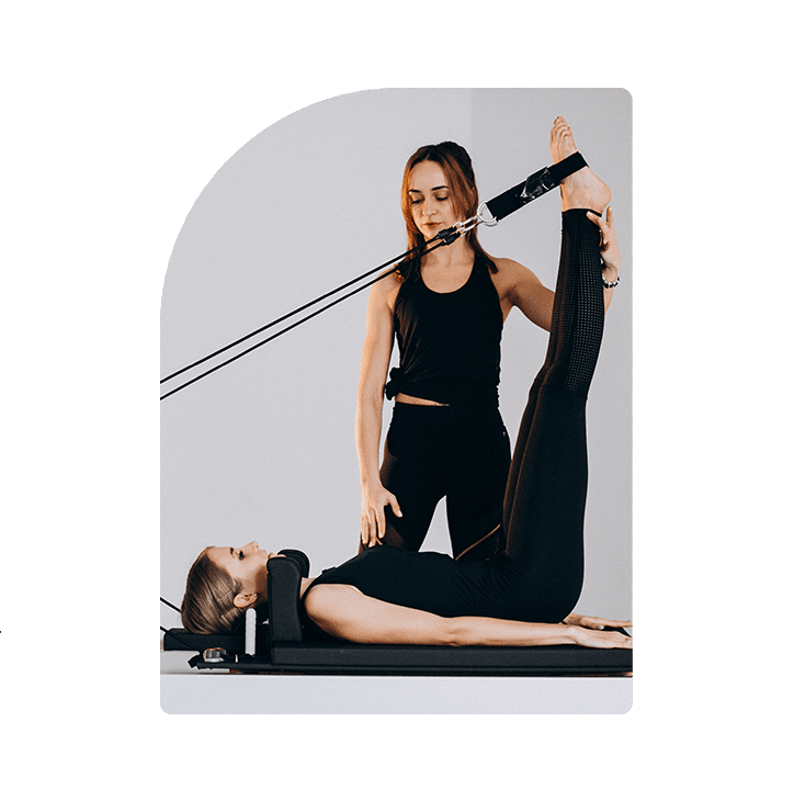 A pilates gépek használatának előnye